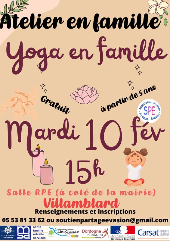 Yoga en famille