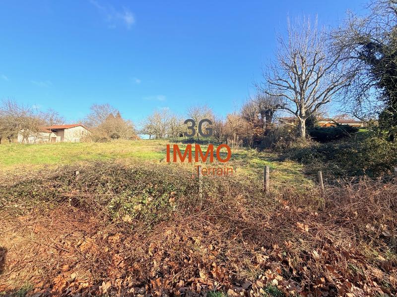 Terrain constructible - 1 250 m²