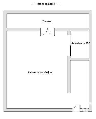 Appartement - 26 m² - 1 pièce