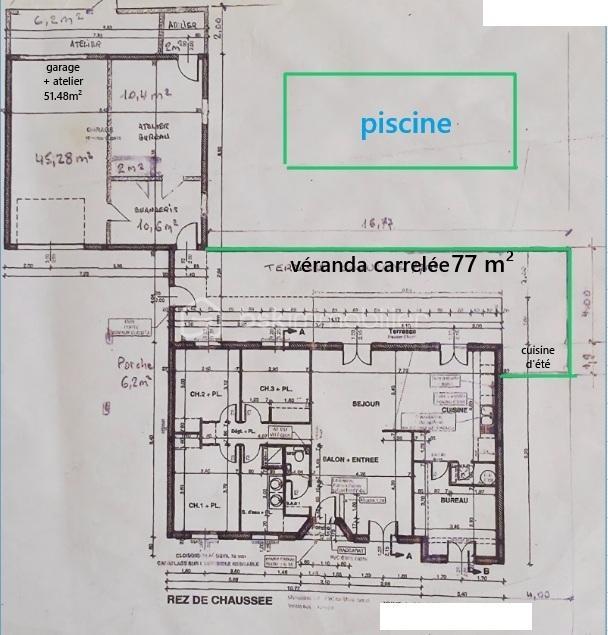 Maison - 200 m² - 4 pièces