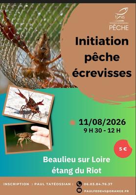 Initiation à la pêche aux écrevisses