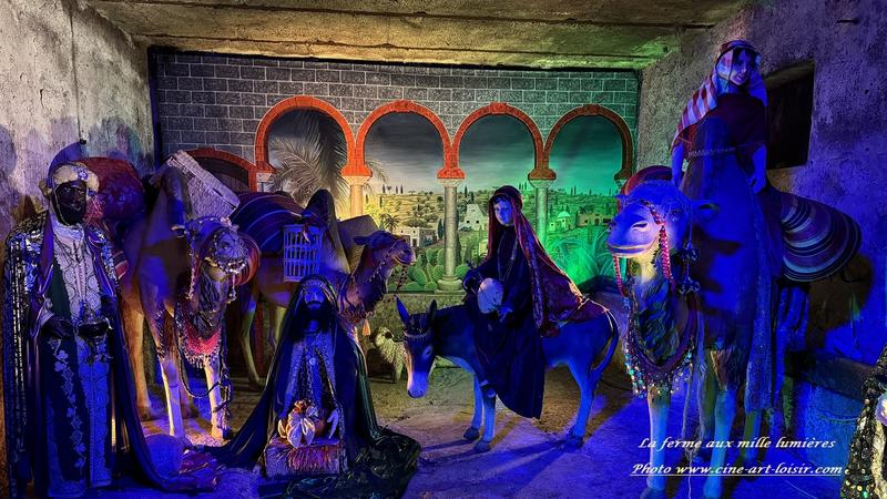 Le monde enchanté de la Ferme aux Mille Lumières 2025 à Fitilieu