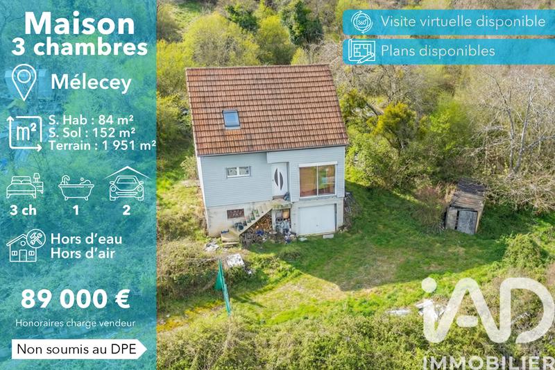 Maison - 84 m² - 4 pièces