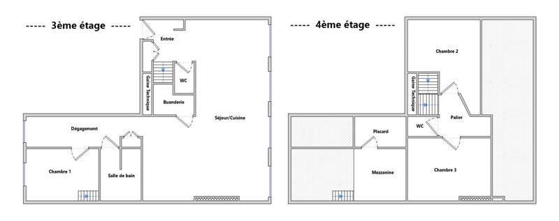 Appartement - 101 m² - 4 pièces