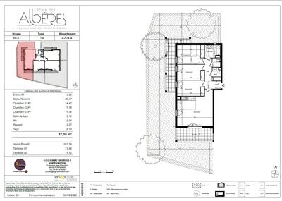 Appartement - 87 m² - 4 pièces