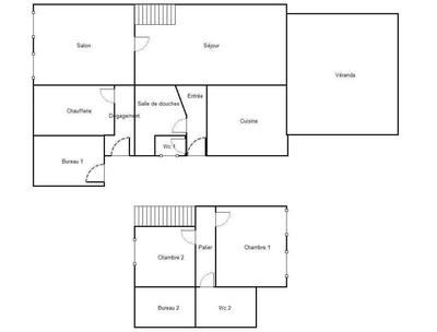 Maison - 150 m² - 5 pièces