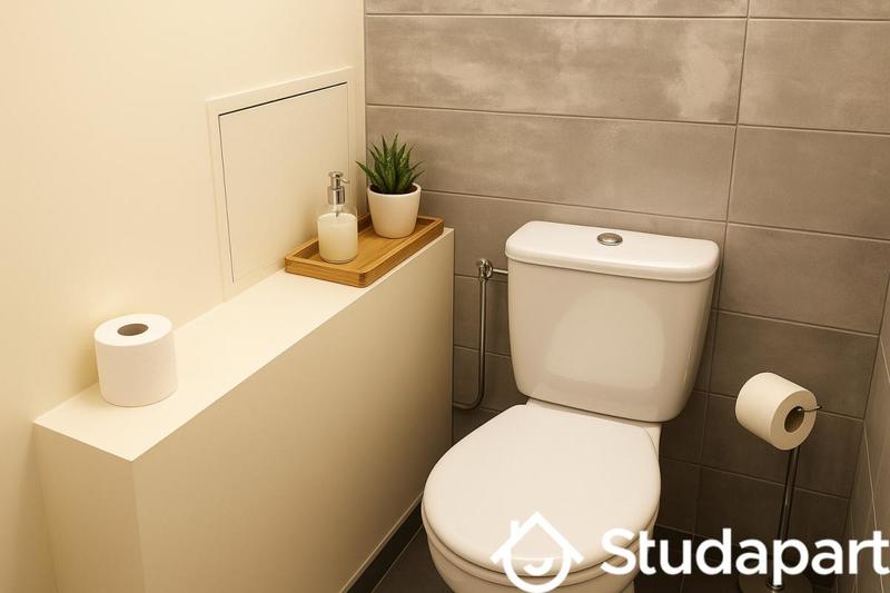 Chambre - 12 m² - 1 pièce