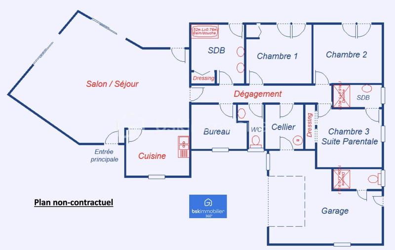 Villa - 125 m² - 4 pièces