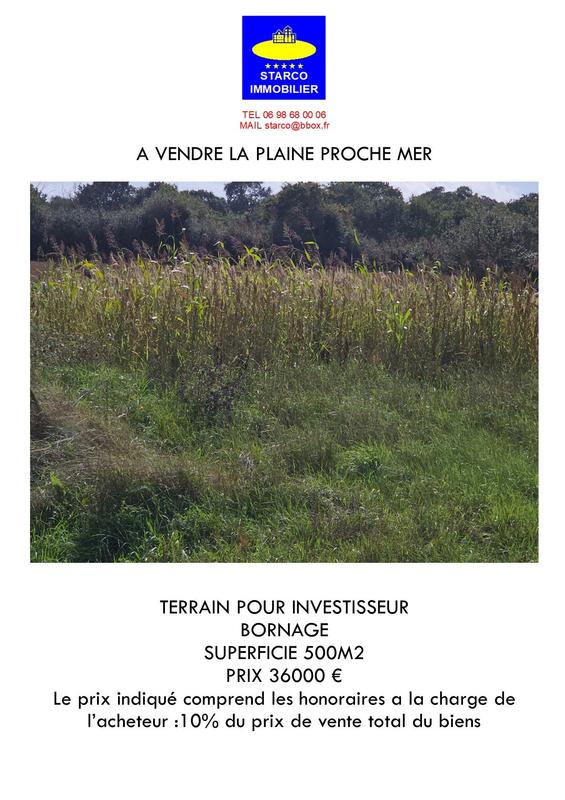 Terrain - 500 m²