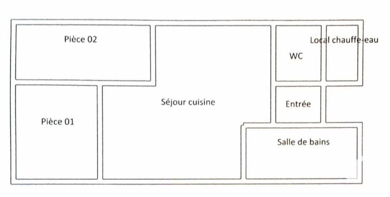 Appartement - 27 m² - 3 pièces