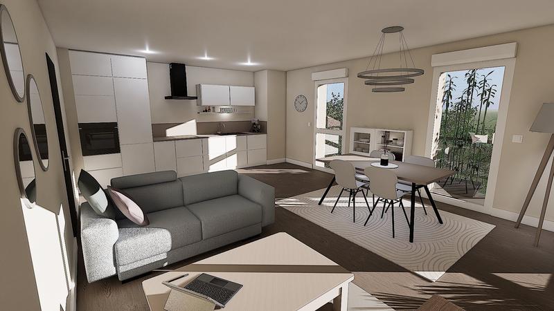 Appartement - 74 m² - 3 pièces