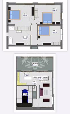 Maison - 134 m² - 6 pièces