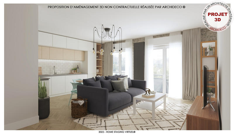 Appartement - 77 m² - 4 pièces