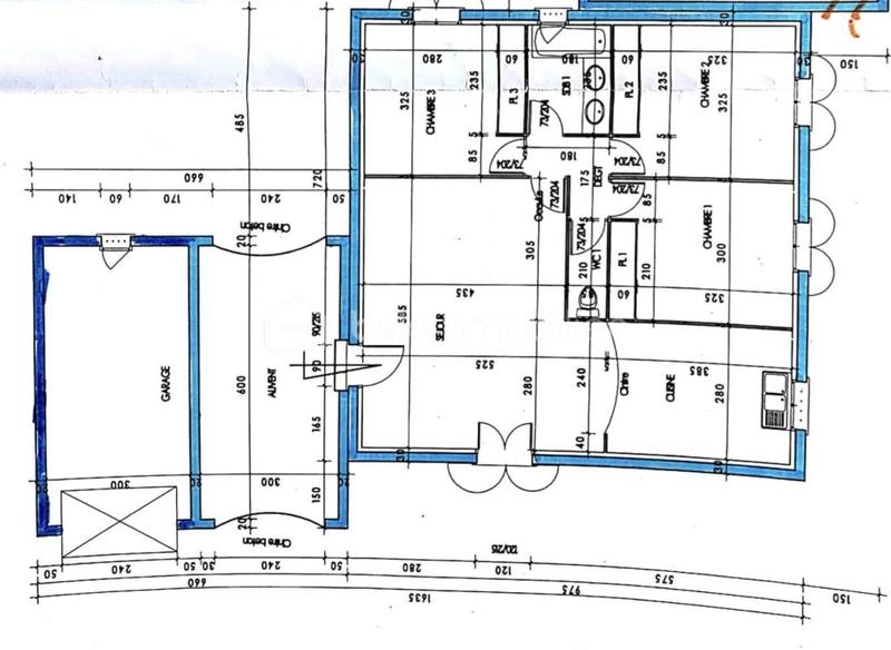 Maison - 95 m² - 5 pièces