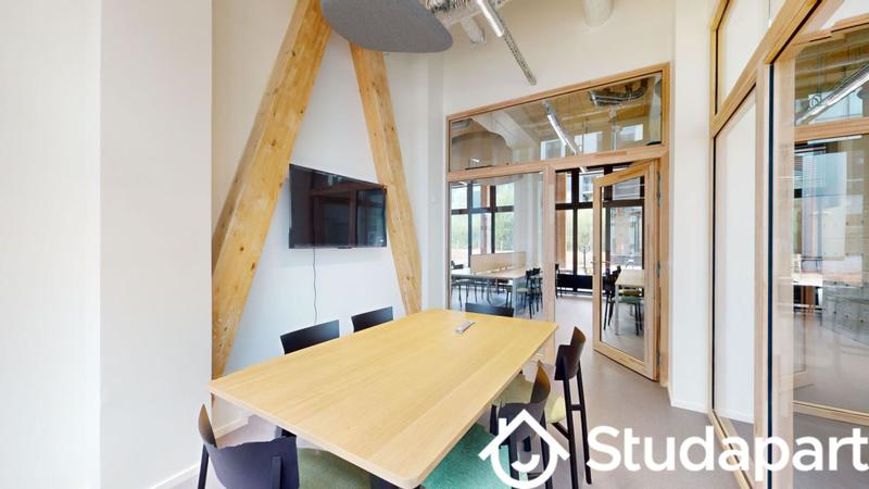 Chambre - 21 m² - 1 pièce