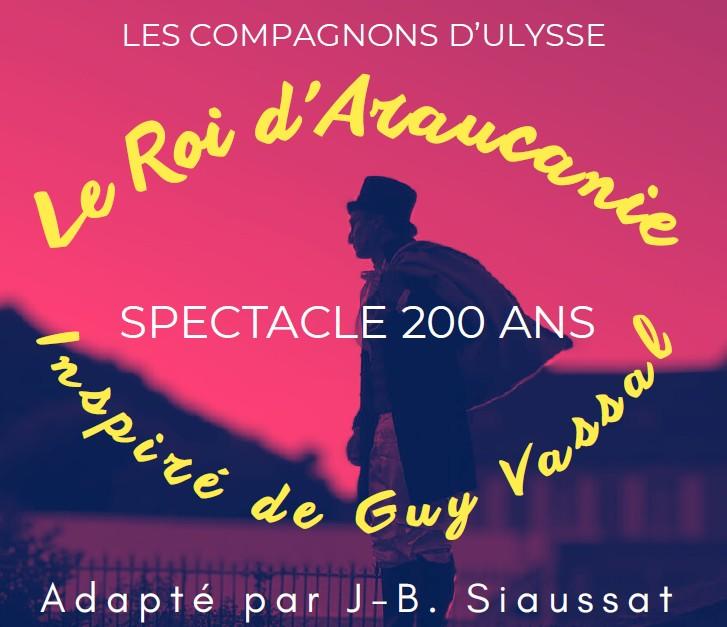 Théâtre à la forge - le Roy d'Araucanie