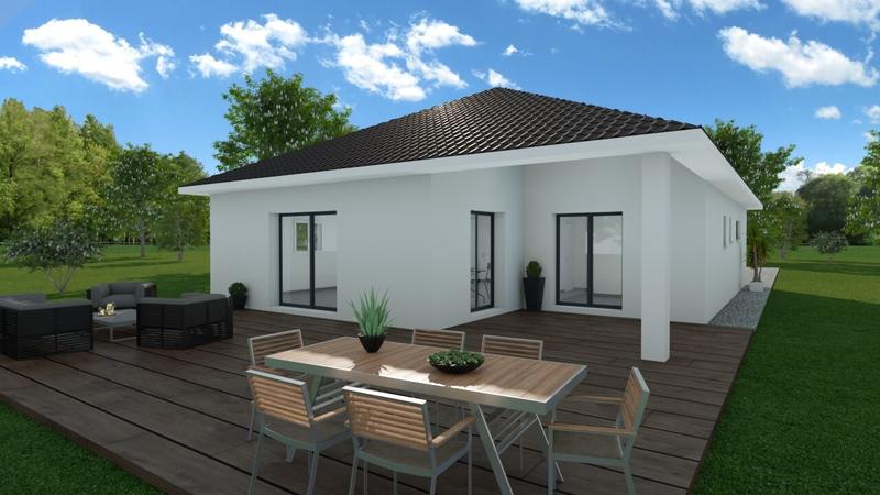 Maison - 90 m² - 4 pièces