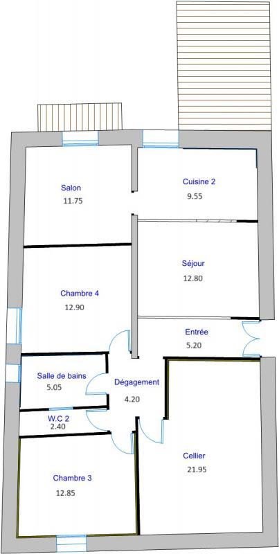 Maison - 138 m² - 6 pièces