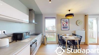 Chambre - 10 m² - 1 pièce