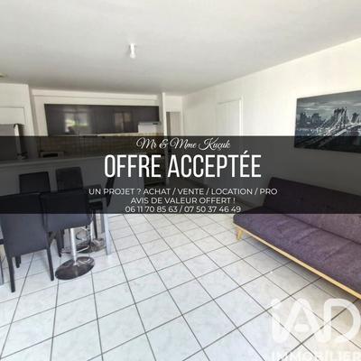 Appartement - 59 m² - 3 pièces