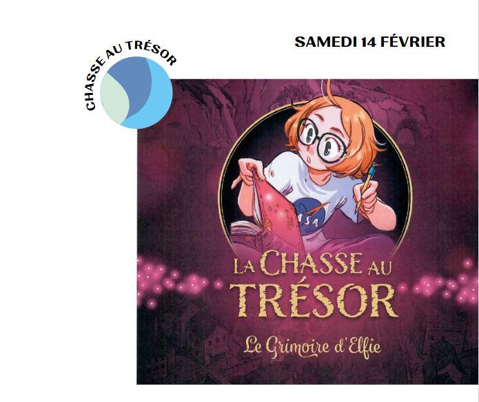 Chasse au trésor de la Bd « le Grimoire d’Elfie »