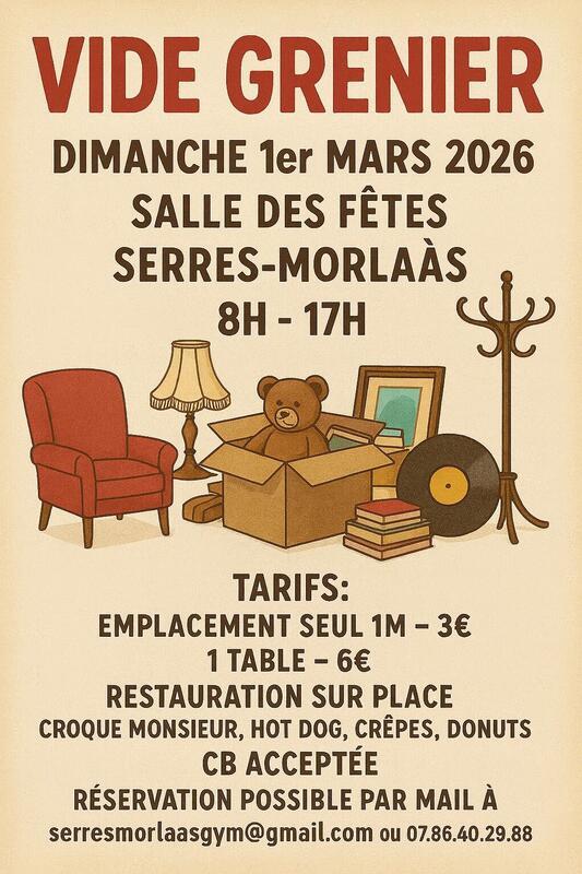 Vide grenier de la smg