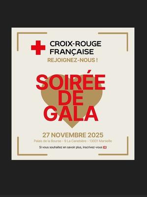 Soirée de Gala de la Croix Rouge Française