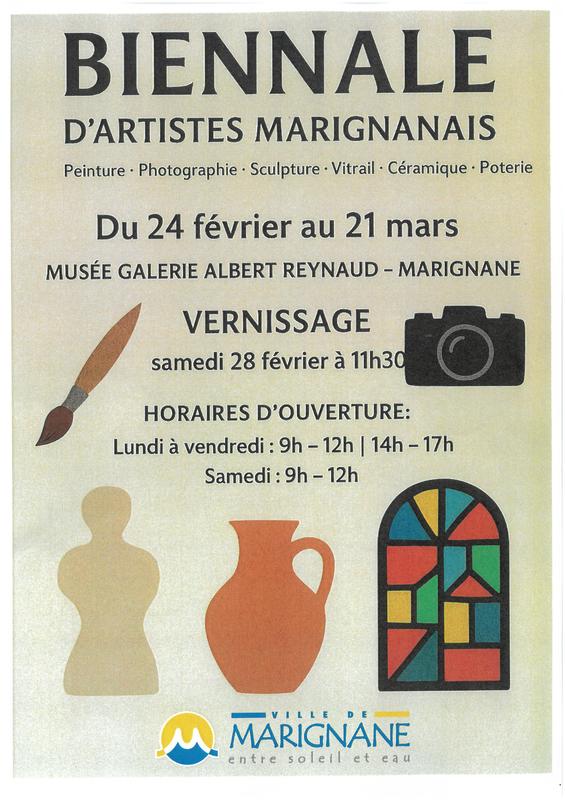 Exposition : Biennale d'artistes marignanais
