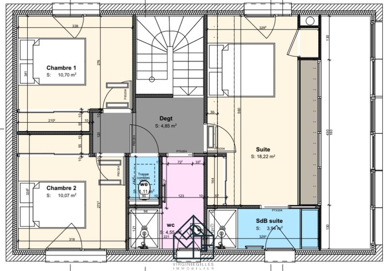 Appartement - 121 m² - 4 pièces