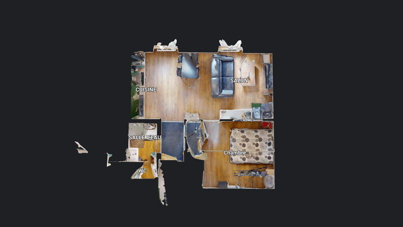 Appartement - 38 m² - 2 pièces