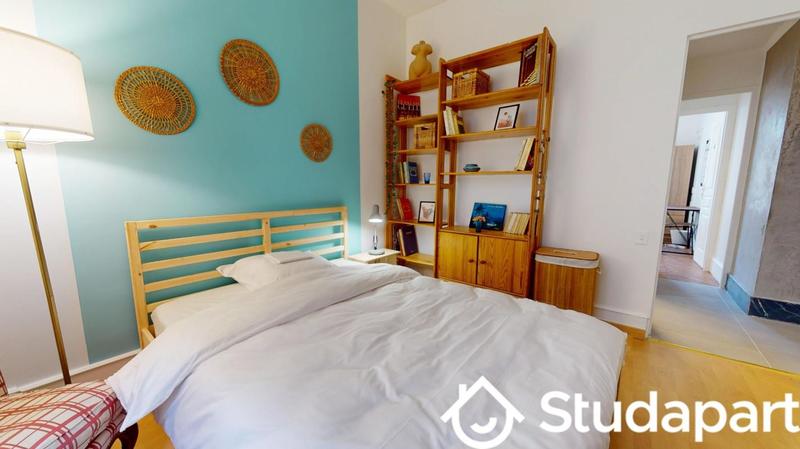 Chambre - 14 m² - 1 pièce