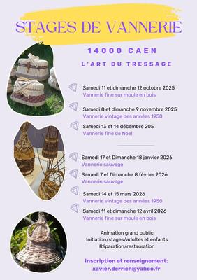 Stage de vannerie 2025-2026