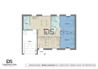 Maison - 61 m² - 4 pièces