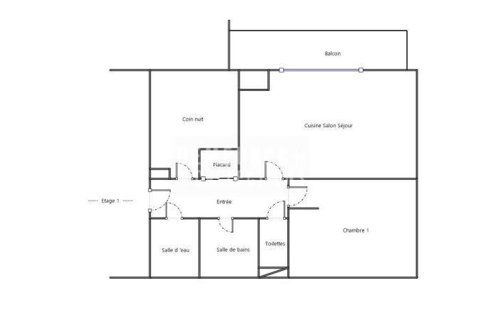 Appartement - 42 m² - 2 pièces