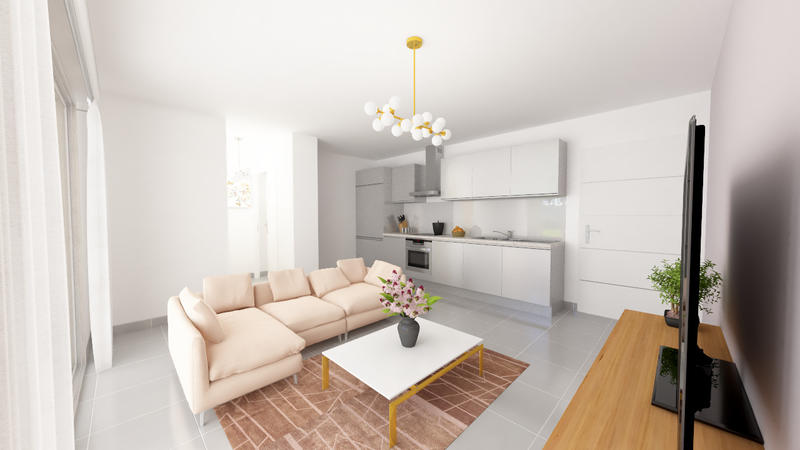 Appartement - 45 m² - 2 pièces