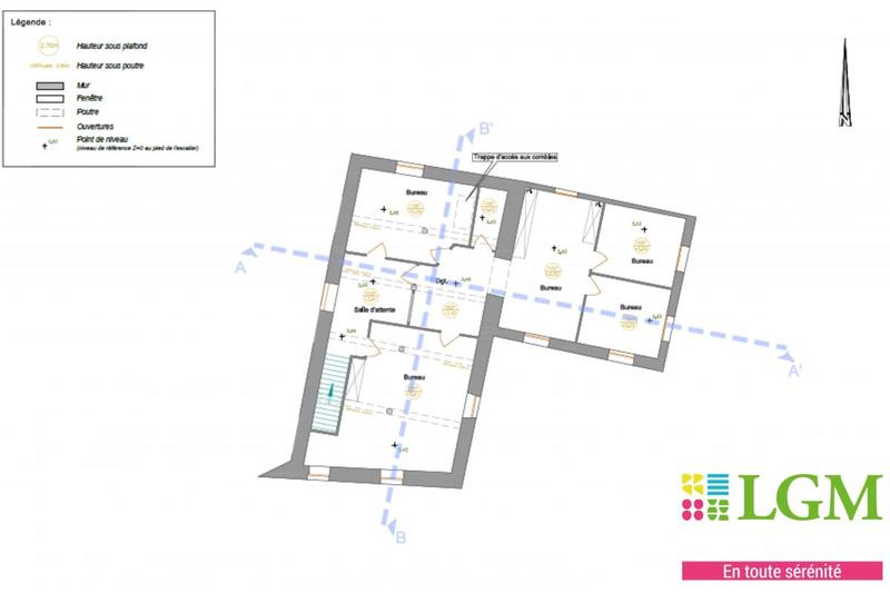 Immeuble - 173 m² - 2 pièces
