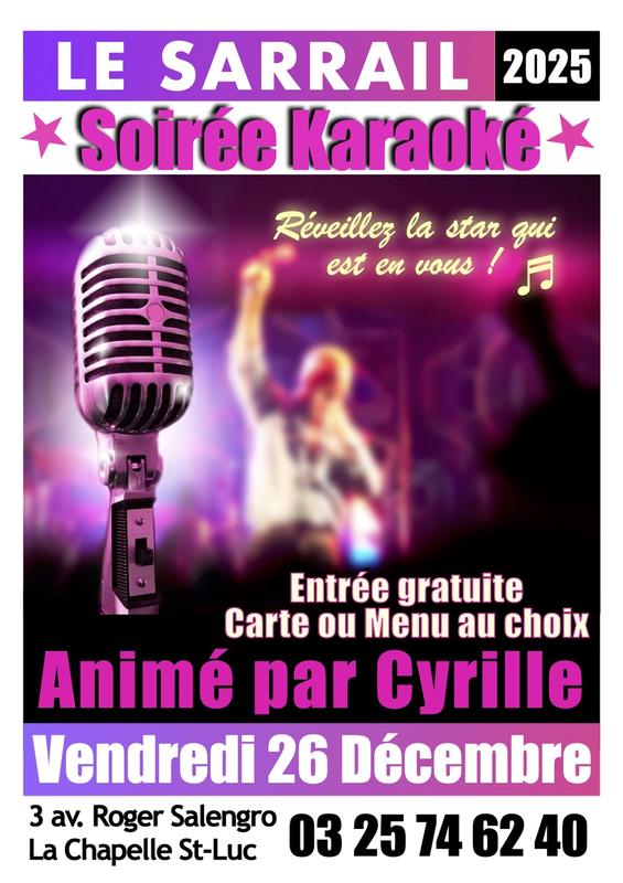 Soirée spéciale Karaoké  !