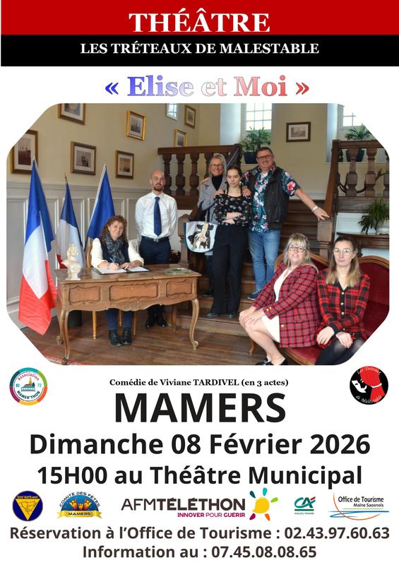 Théâtre "Elise et Moi" par les Tréteaux de Malestable