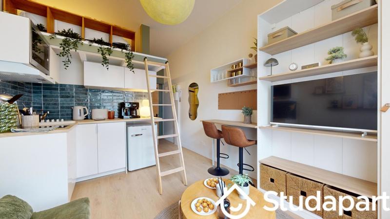 Chambre - 16 m² - 1 pièce