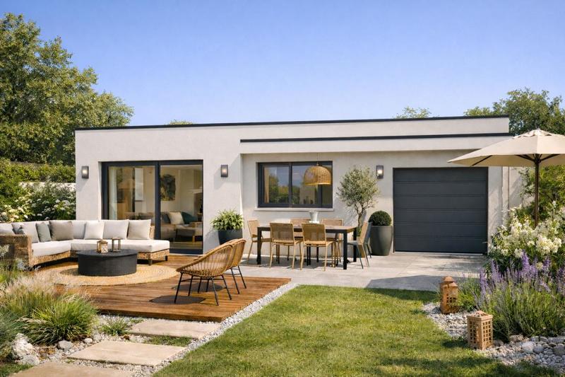 Maison - 80 m² - 6 pièces