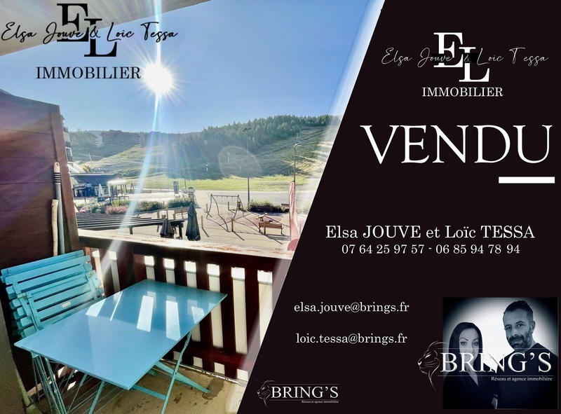 Appartement - 26 m² - 2 pièces