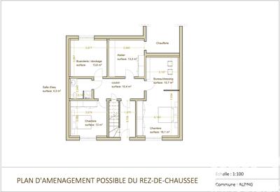 Maison - 107 m² - 5 pièces