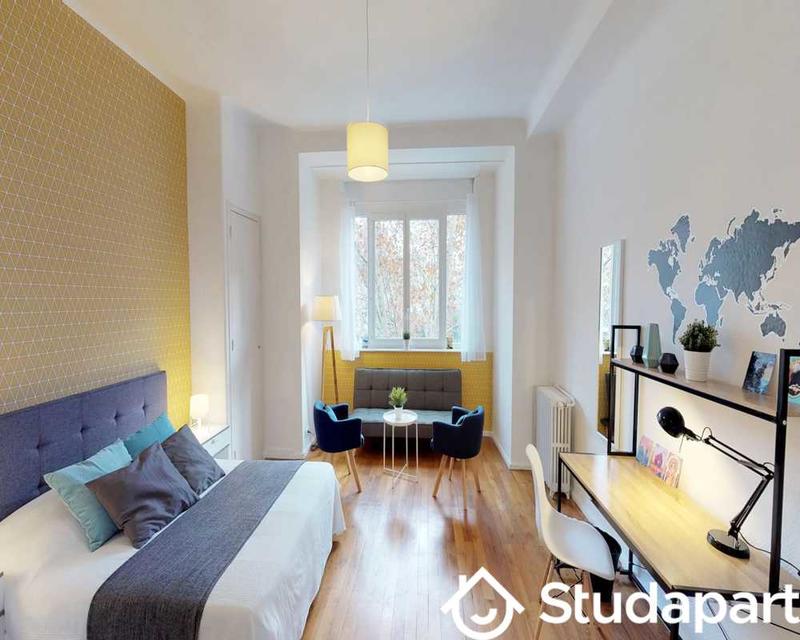 Chambre - 110 m² - 1 pièce