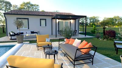 Maison - 66 m² - 3 pièces