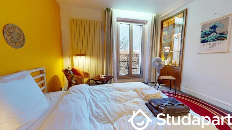 Chambre - 10 m² - 1 pièce