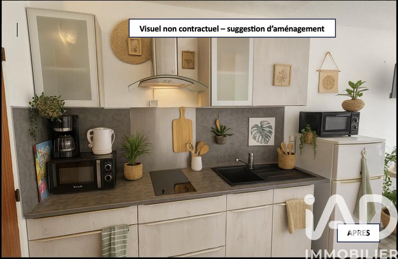 Appartement - 18 m² - 1 pièce