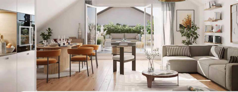 Appartement - 54 m² - 3 pièces