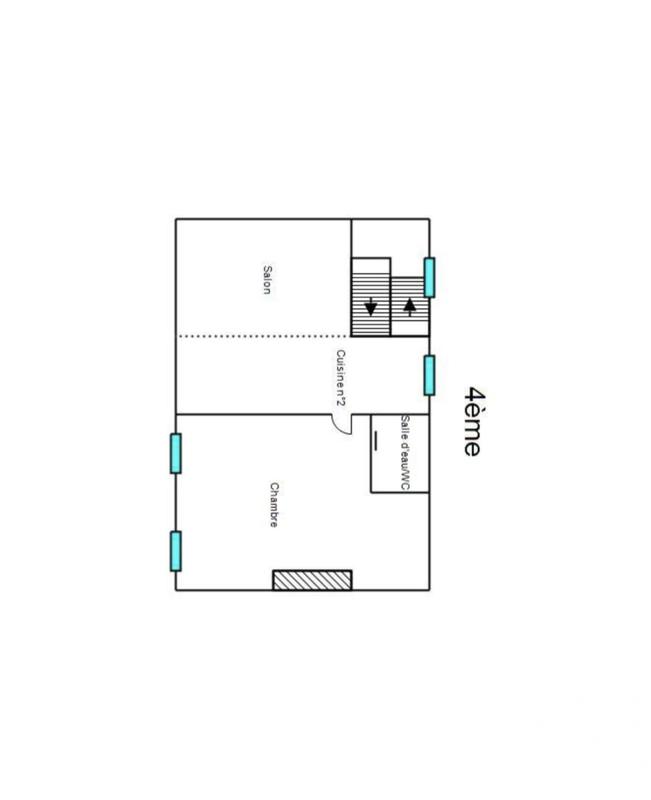 Appartement - 105 m² - 4 pièces