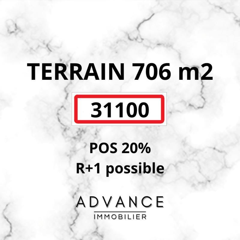 Terrain constructible - 706 m²