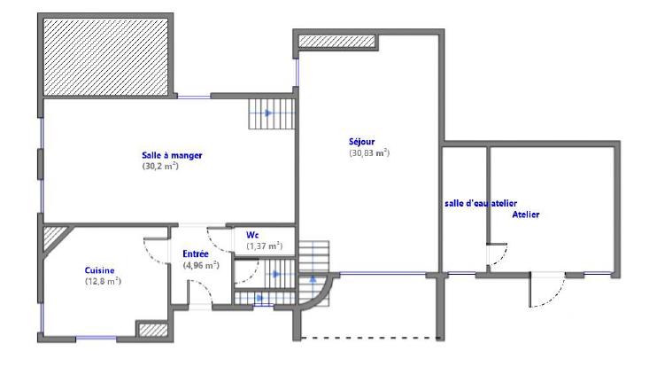 Maison de village - 168 m² - 8 pièces